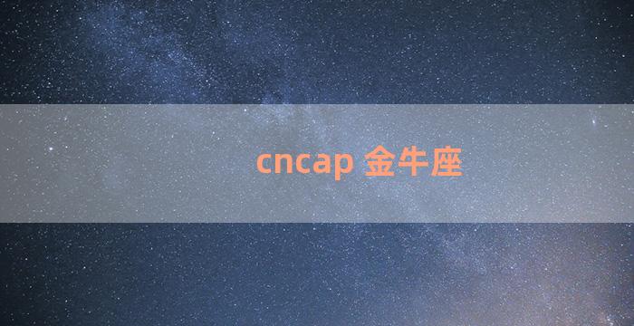 cncap 金牛座